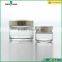 50ml cosmetic glass bottle,cream glass jar with plastic cap