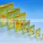 China Golden Supplier Acrylic Sign Holder Transparent Vertical/Horizontal T Shape Sign Holder