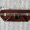Leather key holder, Holds 1-6 regular keys, snap button