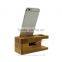 Best selling i Watch Bamboo Wood Charging Stand Bracket for Apple Watch Stand Docking Station for Both 38mm and 42mm