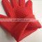 As seen on TV Oven Mitts Gloves, Heat Resistant Silicone Gloves BBQ Grilling Gloves for Cooking Baking Barbecue Potholder