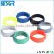 Wholesale high quality silicone jewelry new design ladies finger ring silicone wedding ring logo custom