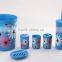 high quality PLASTIC PS bath set for bathroom, new design luxury home use