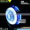 12V 2.0" Inch hid projector Lens Lamp with double angel halo ring