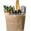 Custom Food Packing Bag / Brown Paper Bag For Food