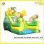 Outdoor 6x4m commercial PVC inflatable water slide price