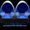 best new 9d vr egg 1, 2 ,3 chair 9d Virtual Reality Electric 360 Degree rotating 2 seat 9D VR chair vr box