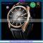 FS FLOWER - 2016 Luxury Men Watch High Quality Unique Design Silicone Watch Strap Quartz Movt Stainless Steel Case Back Watch