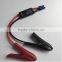 Intelligent car clip battery cable for portable car jump starter