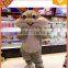 2015 hot sale adult plush animal walking rabbit cartoon costume for advertising made in china