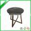 2016 popular design wooden leg for green coffee table