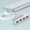 Promotional aluminum usb por hub, 4 port usb 3.0 hub, usb hub 3.0