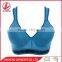 Fashion green magic high quality women underwear push up sports bra