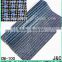 24*40mm blue hematite with jet rhinestone hot fix sheet