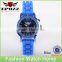 Waterproof 3 ATM Luxury Led Silicone Watch Ladies Watch Supplier