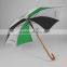 53*8 Ribs Promotional Wooden Shaft and Handle Custom Print Umbrella