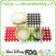 Non-Slip Durable Heat Resistant Hallow square shaped SiliconeTable Pads Pot Holder/Trivet Mat