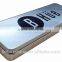 high quality silver hinged rectangular metal pen boxes