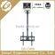 Universal adjustable Swivel 90 degree tilt 12 degree lcd led plasma ceiling mount for most 26" - 55" flat panel TVs