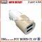Mobile Accessories 2015 2a 2 Port Usb Car Charger,10w Car Charger