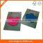 Die-cut green transparent star writing notepad, Die-cut star sticky memo pad