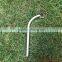 Titanium bike seat post customize kinds of size seat post with handing brush finished Made XACD bending Ti seat post