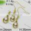 Fashion Hot Sepcial Style Wholesale Dubai 24k Gold Jewelry Set