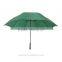 Windproof golf umbrella double canopy rain stick golf umbrella