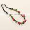 2015 hotting sale colorful elastic headwear headband,girl elastic headband wholesale