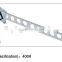 Galvanized Metal Slatwall Hanging shelf brackets&clothing hanging