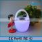 fancy craft plastic color changing battery led light with bluetooth speaker