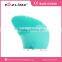Best home beauty tools device food grade silicone facial cleasing brush