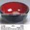 A-43 round black plastic washing bowl