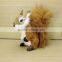 Real Size Realistic Taxidermy Figurine Stuffed Brown Squirrel