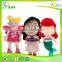 Custom plush doll stuffed plush human doll toys