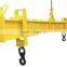 crane and overhead lifting attachment spreader beams