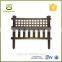 factory price golden plastic split rail fence