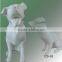 Window display Fiberglass animal dog mannequins artesanato vivos for sale