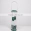 Garden squirrel proof metal bird seed feeder