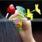 plant grass head long grass hair clip flower sprouts flower hairpin