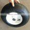 rubber wheel for hand trolley / cart small spoke wheels