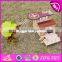 2017 New products indoor children toys wooden treehouse dollhouse W03B059