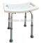 Adjustable Bath Bench or Shower Chair Bench Seat Stool