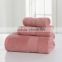 100% Cotton Pure color 3 Pcs Towel Sets Bath Towels for Adults Luury Brand High Quality Soft Face Towels Variety of colors