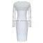 Fashion Women's Lace Evening Sexy Party Long Sleeve Mini Cocktail Dress