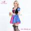 Pretty Dark Blue Dirndl Costumes Wholesale