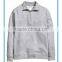 Mens sweatshirt with stand-up polo collar