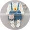 Wholesale Newborn Baby Clothes Set Cowboy Shoulder-straps Two-piece