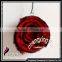 CX-P-22 Genuine Rex Fur Flower Mobile Phone Charms Fancy Keychain