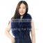 CX-A-52S Latest Fashionable Detachable Blue Collar Mongolian Lamb Big Fur Collar